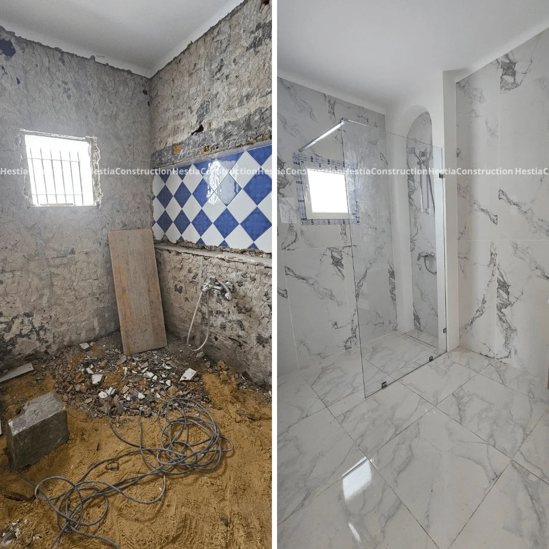 Projet de rénovation d'un appartement, Hestia Construction