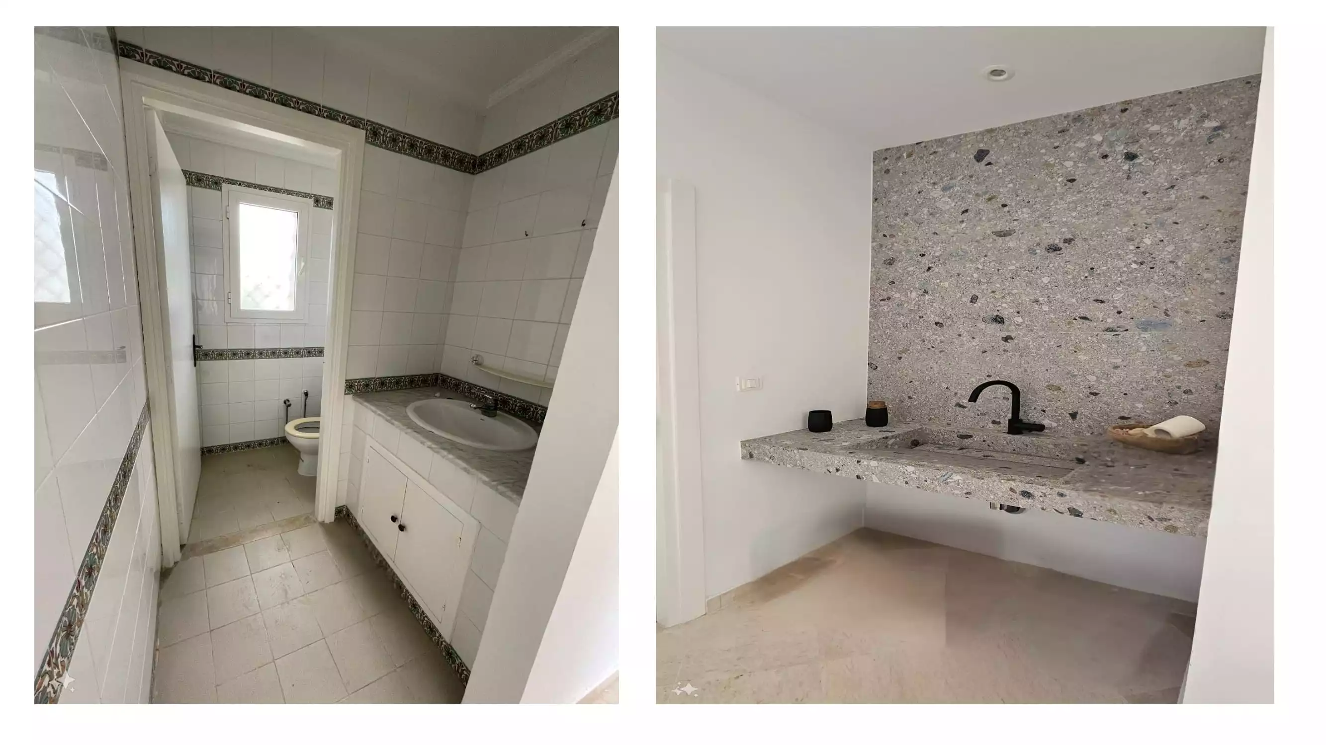 Cuisine moderne avec îlot central et équipements de luxe